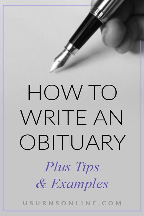 Do's & Don'ts for Writing Obituaries