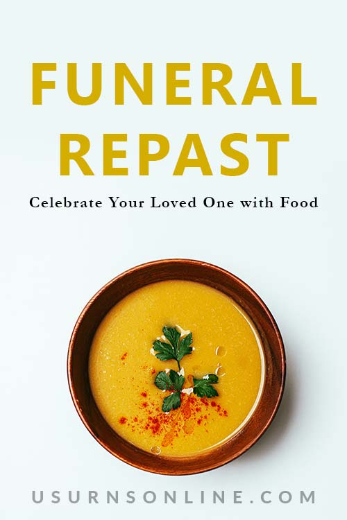 Funeral Repast: Pin It Image