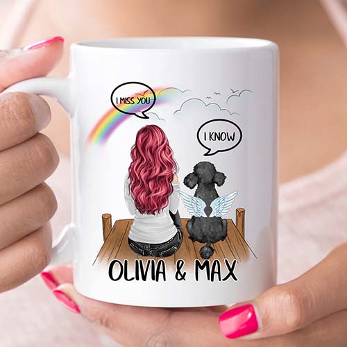 Personalized Memorial Mugs for Pets