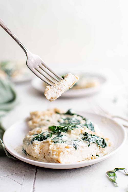 Creamy Chicken Florentine