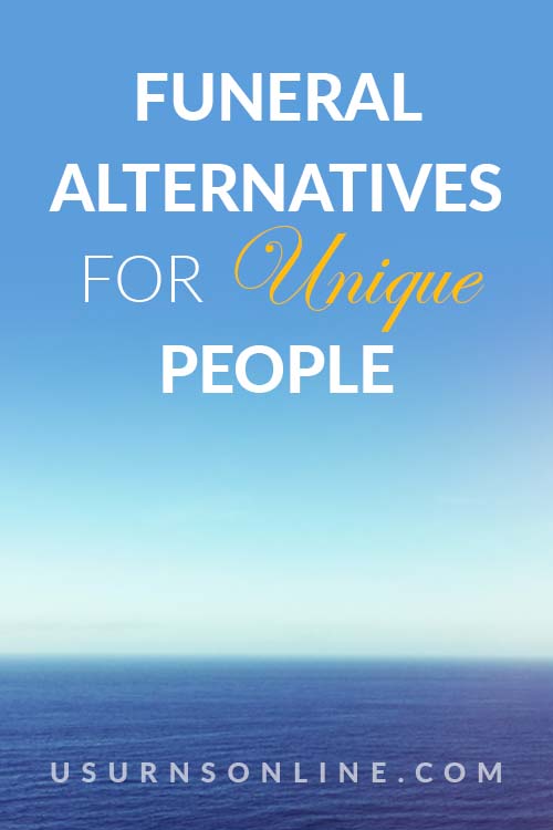 Unique Funeral Alternative - Pin It Image