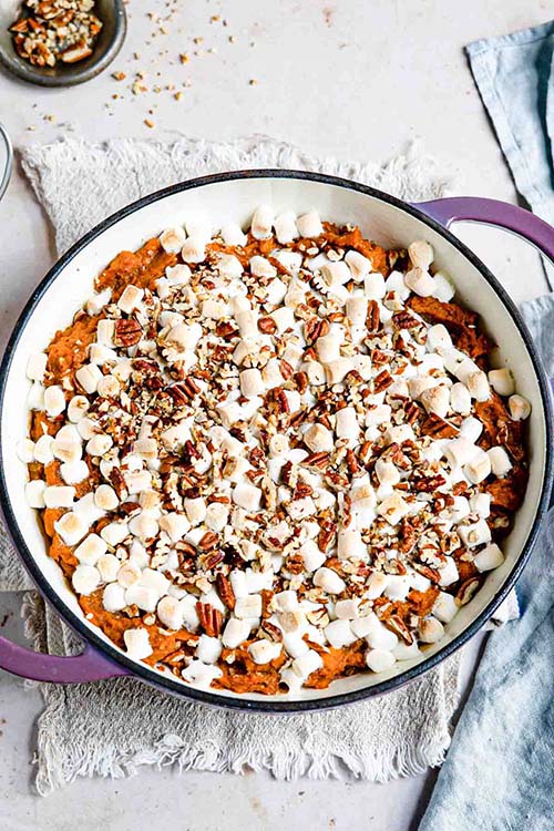 Decadent Candied Sweet Potato Casserole