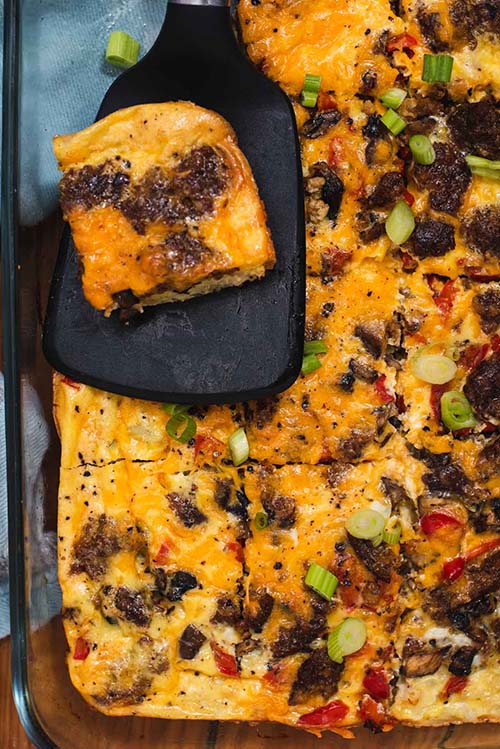 Easy Vegetarian Breakfast Casserole