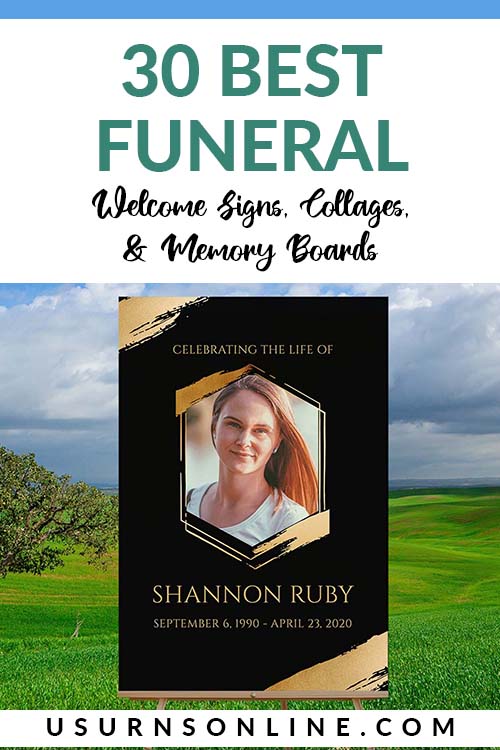 Best Funeral Welcome Signs