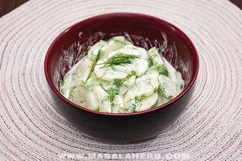 German Cucumber Dill Salad