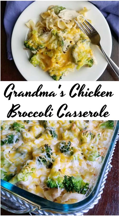 Grandma’s Chicken Broccoli Casserole