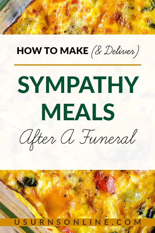 How to prepare sympathy meals