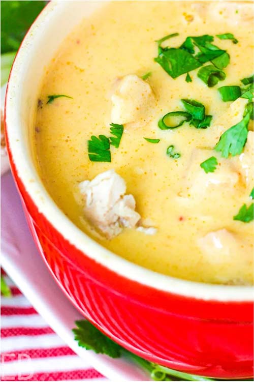 Keto Instant Pot Buffalo Chicken Soup