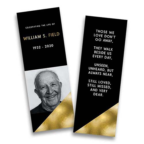 Memorial Bookmarks