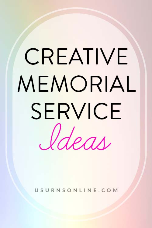 Memorial Service Ideas: Pin It Image