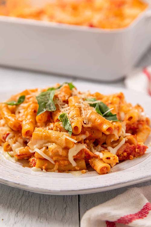 Meatless Baked Ziti