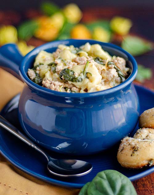 Sausage Tortellini Soup