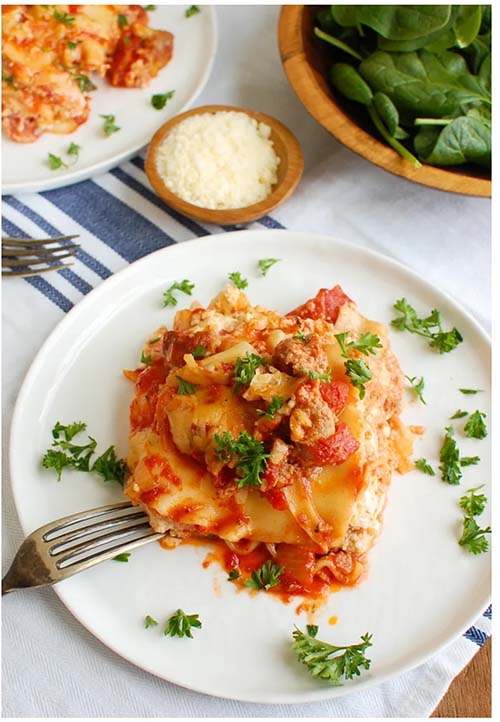 Slow Cooker Lasagna