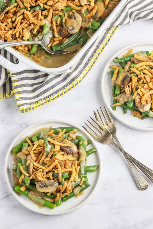 Vegan Green Bean Casserole