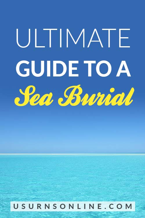 Sea Burial Guide - Pin It Image