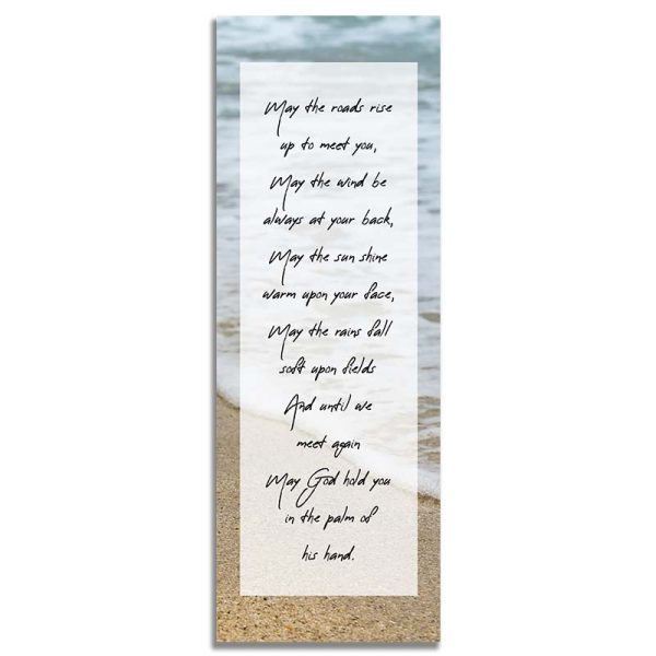 Back Side - Oceanfront Funeral Bookmark