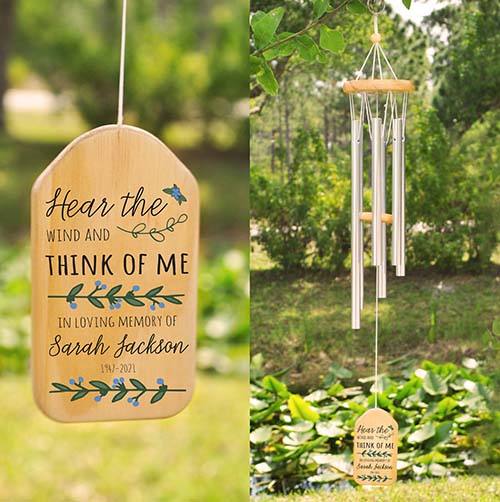 Memorial Gifts for Loss of Daughter- Memorial Windchime