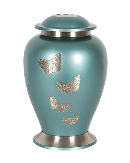 Butterfly Urns - Gathering Brass Urn
