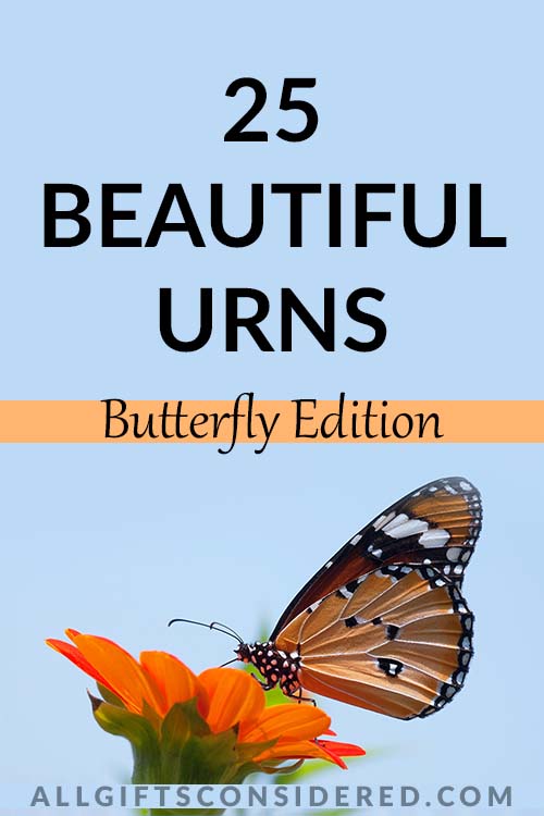 Butterfly Urns - Pin It Image