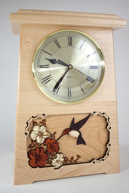 Astoria Clock Urn – Hummingbird