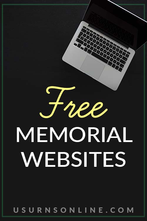 Free Memorial Websites - Pin It Image