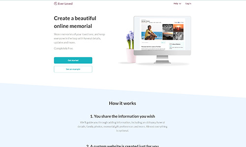 Ever Loved Memorial Websites