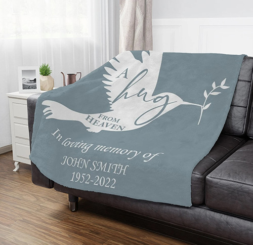 Memorial Hummingbird Blanket