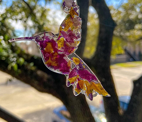 Dried Funeral Flower Keepsake