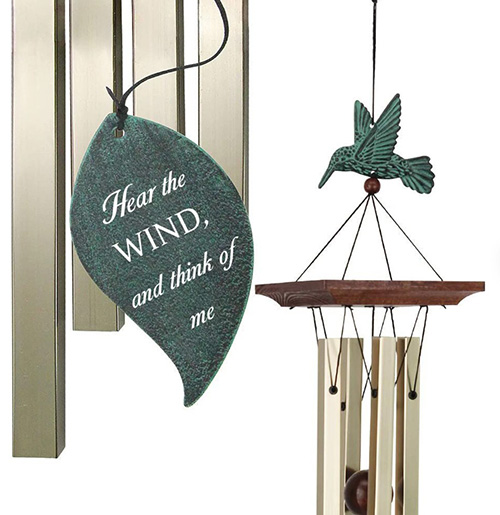 Hummingbird Memorial Wind Chimes