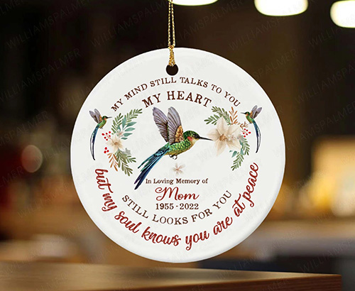 Hummingbird Memorial Ornament