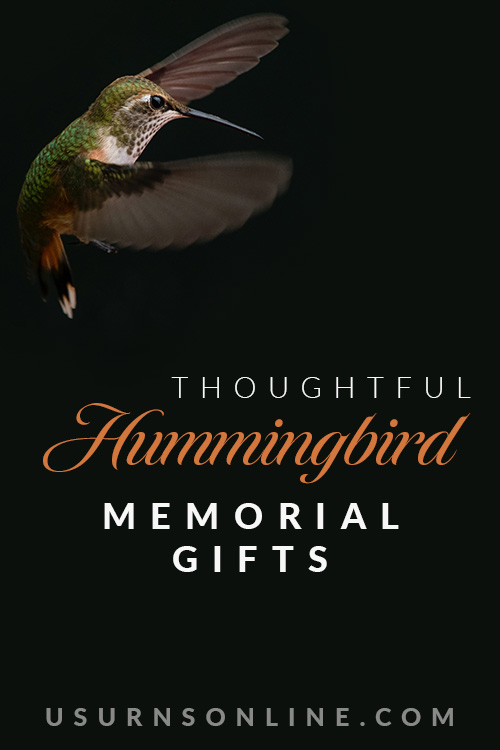 Hummingbird Memorial Gifts - Pin It Image