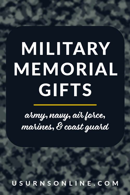 military memorial gifts - pin it image