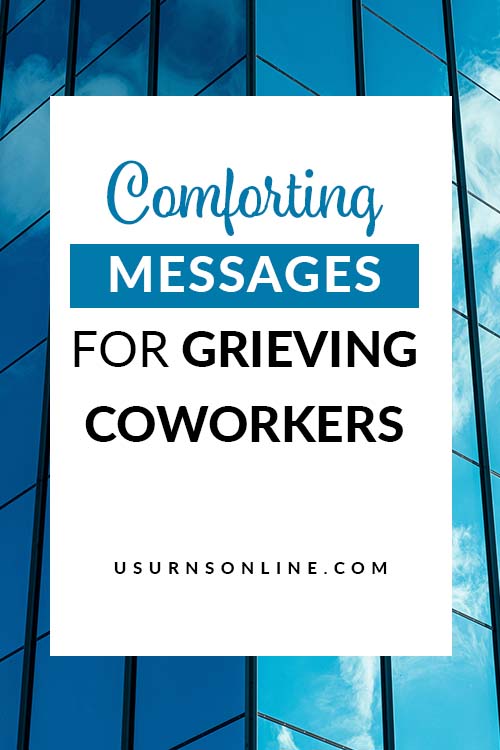 Sympathy Messages for Coworkers - Pin It Image