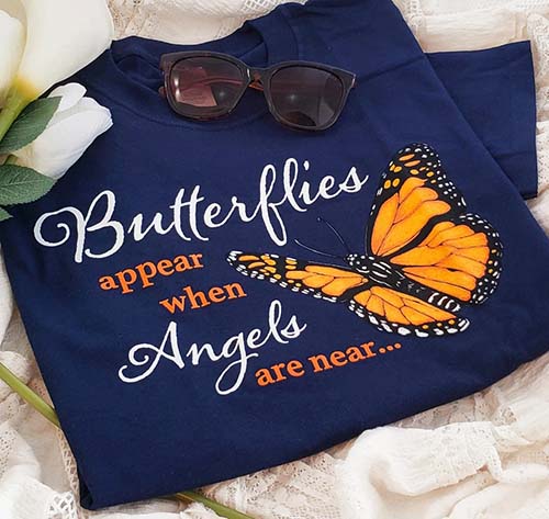 Butterfly Memorial Shirts
