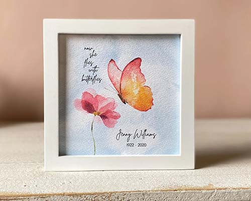 Butterfly Memorial Gifts - Butterly Painting