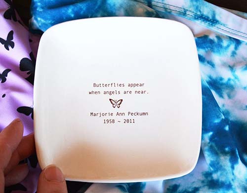 Butterfly Memorial Gifts - Ring Dish