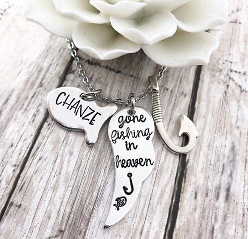 Fishing Memorial Gifts - Necklace