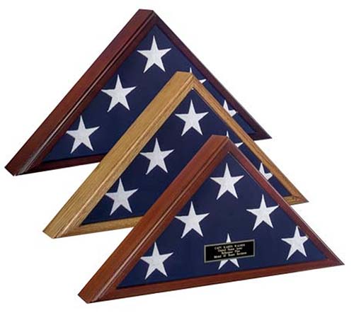 military memorial gifts - military burial flag display