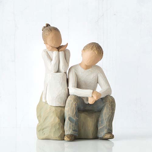 brothers - willow tree figurine