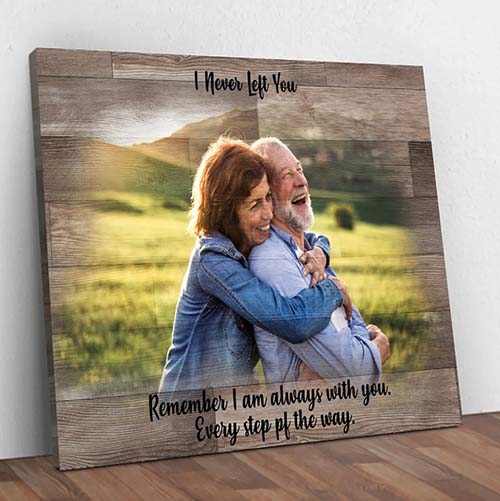 I never left you - photo wall art