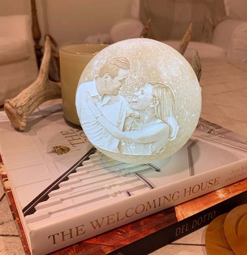 remembrance gifts - memorial moon lamp