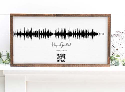 remembrance gifts - voicemail soundwave