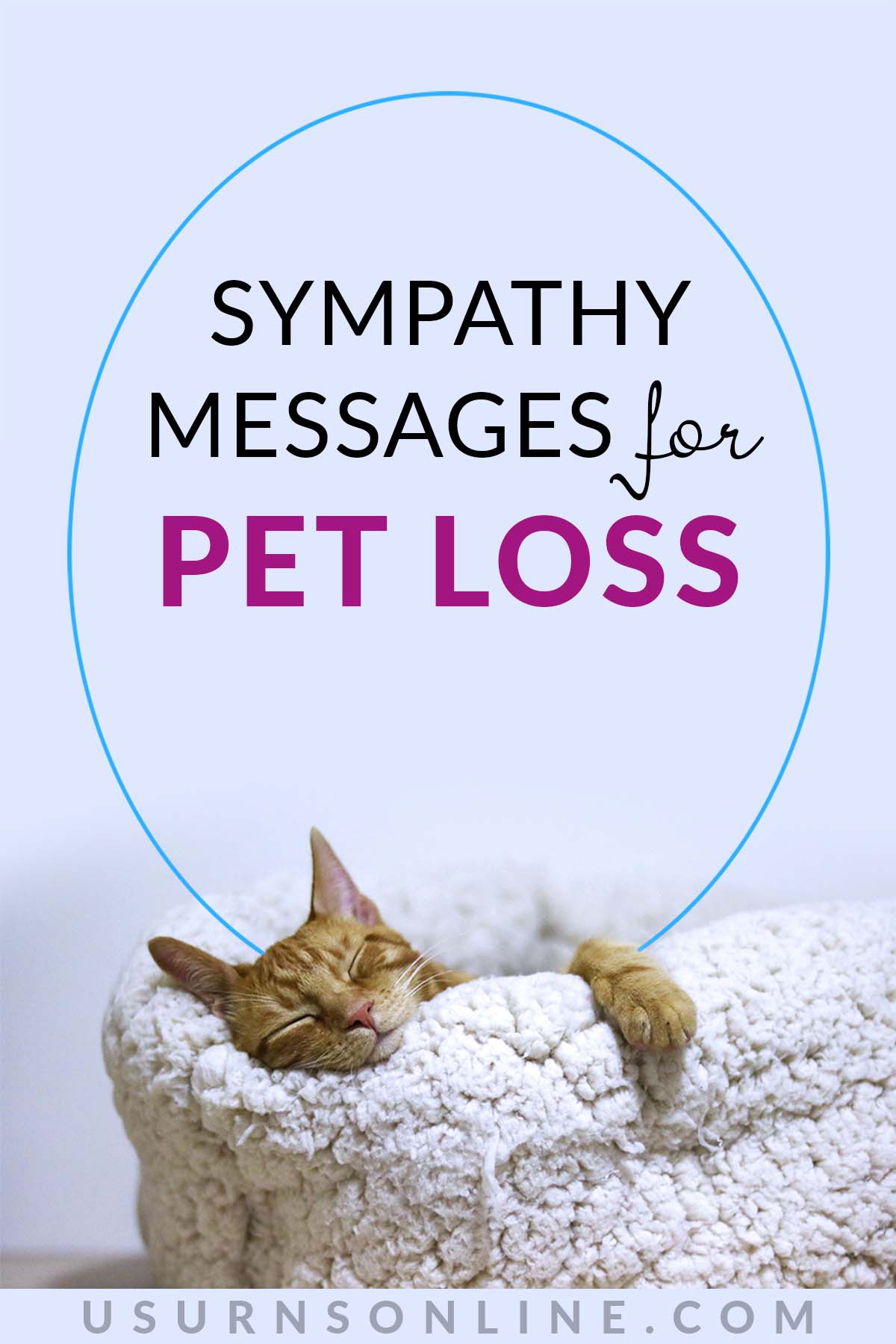50 Heartwarming Sympathy Messages for Loss of Pet » Urns | Online