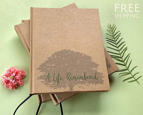 A Life Remembered memorial guest book