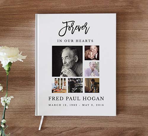 personalized photo guest book