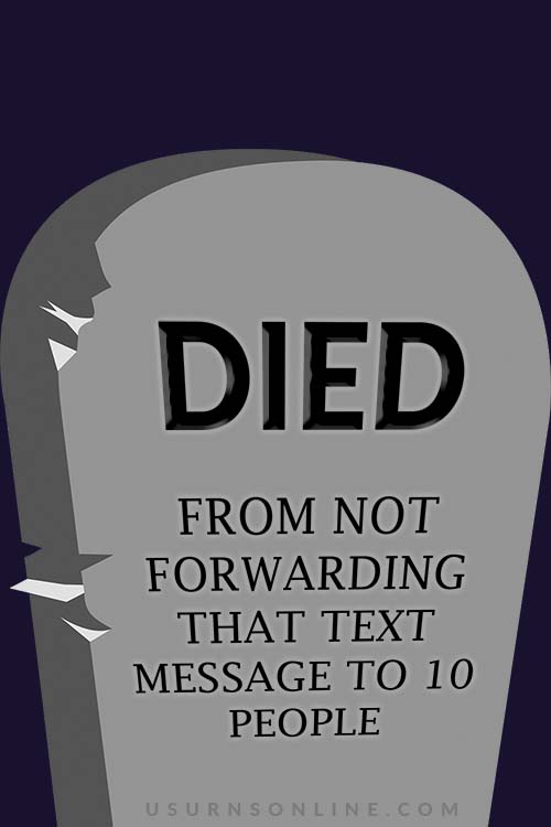 Forwarding text message