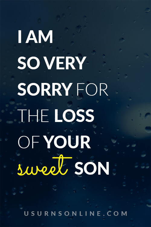 loss of son quotes