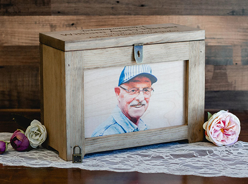 Custom Memorial Keepsake Box