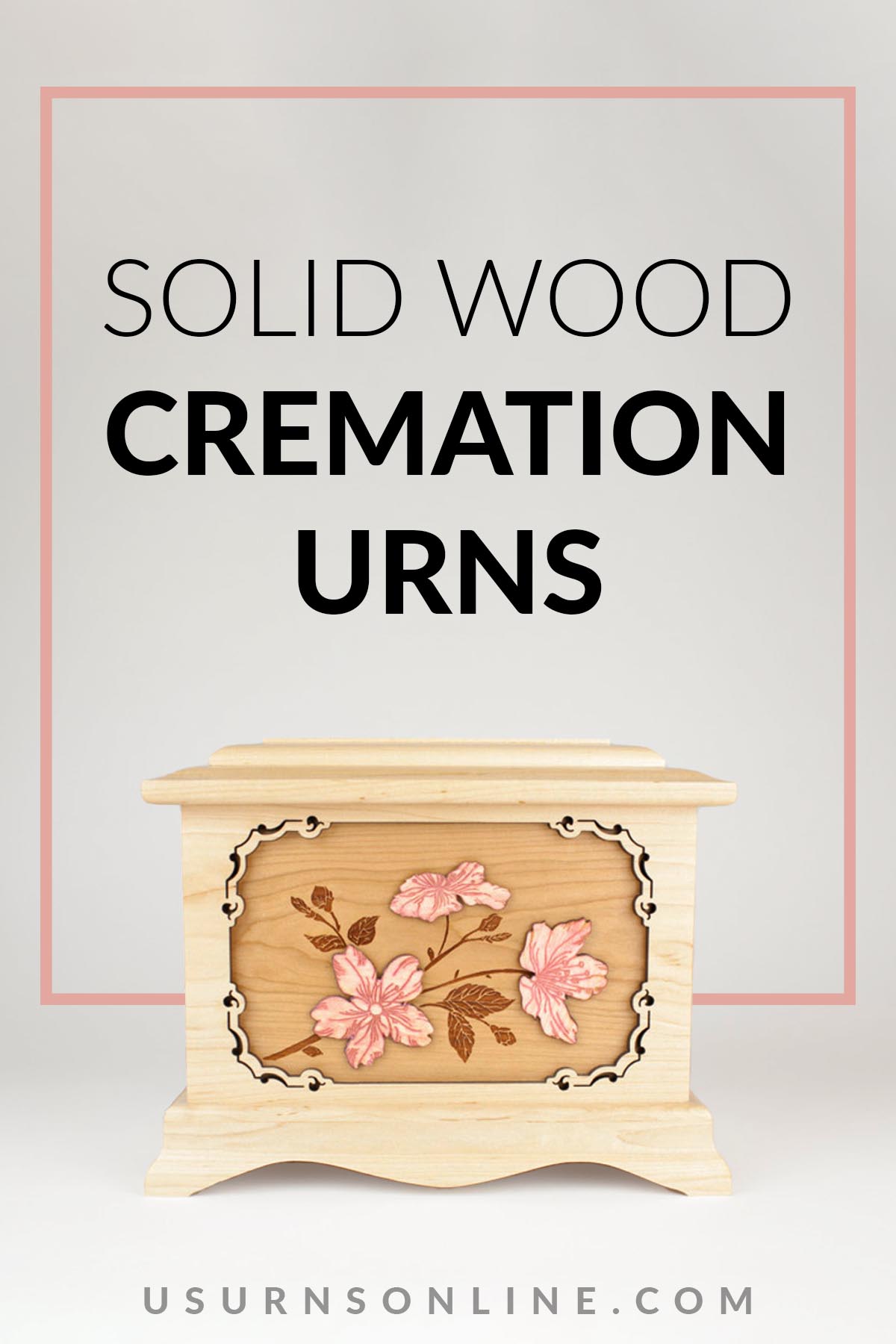 solid wood cremation urns - feature image