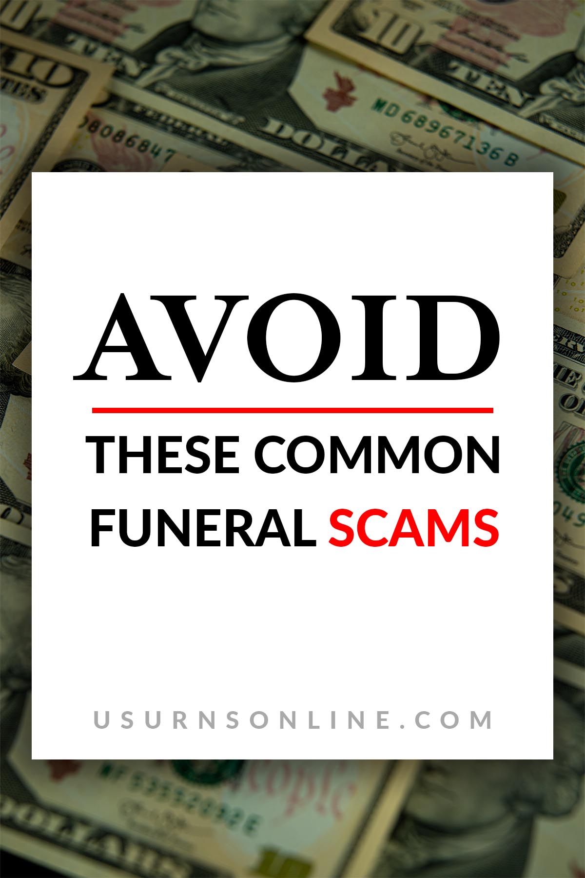 Funeral scams - feature image